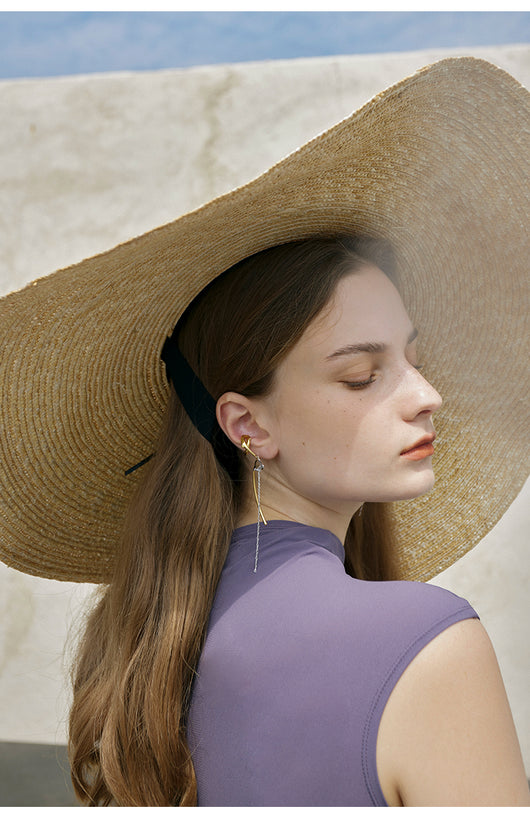 Aretes de Flores Retro Lujo de Nicho para Mujer con Borlas - Image 11