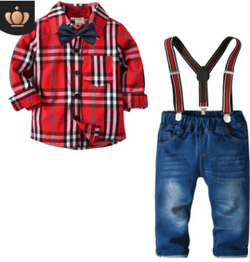 Conjunto de Ropa Otoñal para Niño - Sudadera y Pantalones Jeans - Image 5
