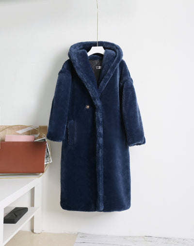 Abrigo de Cashmere Teddy para Mujer - Image 9