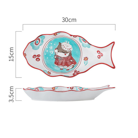 Plato Grande Nórdico para Pescado al Vapor - Compatible con Microondas - Image 7