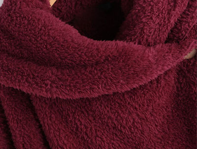 Cardigan Oversized con Cuello Solapa y Mangas Murciélago - Image 19