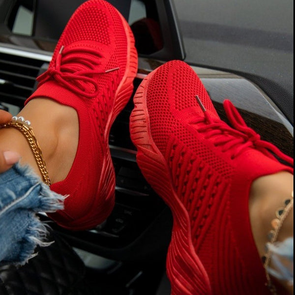 Zapatillas Deportivas Mujer Suela Gruesa Estilo Papá Clásico