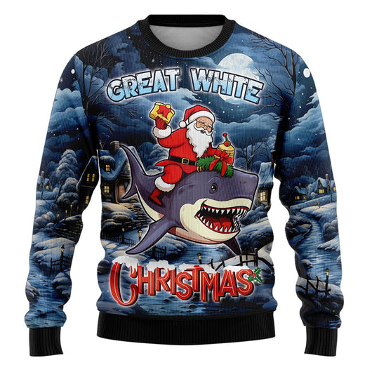 Suéter Navideño Feo Impreso en 3D para Hombre - Image 24