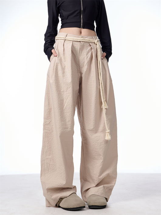 Pantalones Casuales Retro con Diseño Texturizado Machete - Image 7