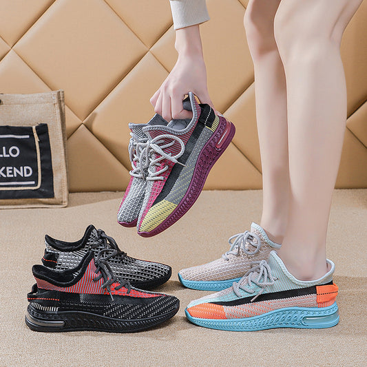 Zapatillas Deportivas Ligeras para Mujer - Comodidad y Estilo Versátil