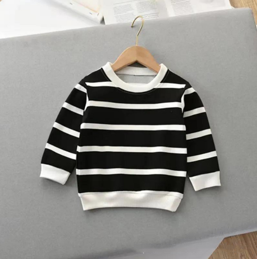 Playera de Rayas Manga Larga para Niños - Image 10