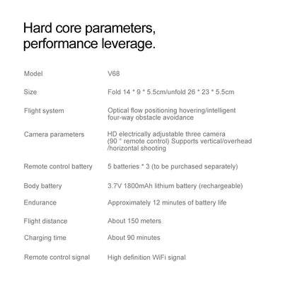 Dron con Cámara HD y Control Remoto - Batería de Larga Duración - Image 27