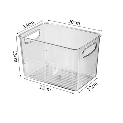 Caja Organizadora Refrigerador Transparente con Cajón - Conservación de Alimentos - Image 16