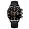 Reloj de Pulsera Cuarzo para Hombre con Tres Esferas y Seis Agujas