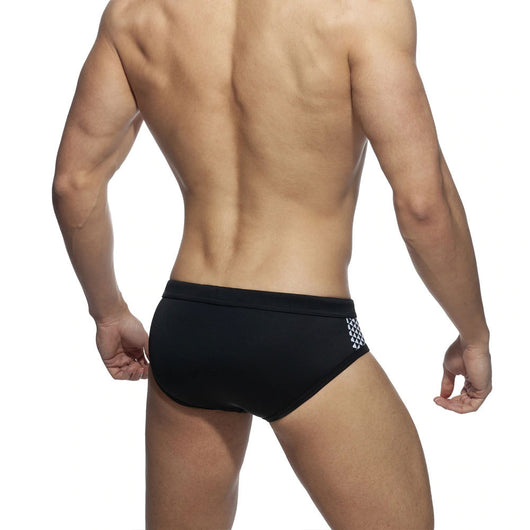Braga Bikini Clásica Blanco y Negro con Copas - Image 8
