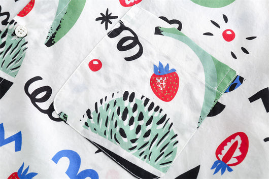 Playera Estampado Abstracto Unisex para Verano - Image 13