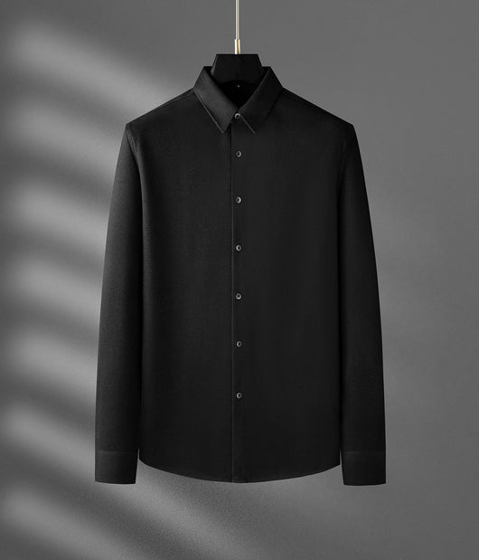Camisa de Lana Gruesa Térmica Beige para Hombre - Image 7