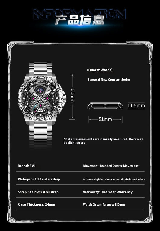 Reloj Inteligente Hueco Luminoso Resistente al Agua - Image 16