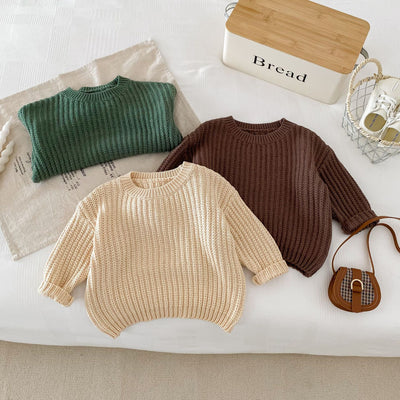 Suéter Tejido Grueso para Niños - Pullover Cómodo y Duradero - Image 23