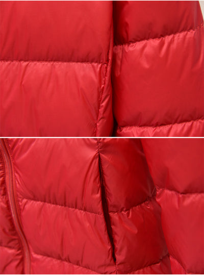 Abrigo Largo Entallado con Capucha - Diseño Elegante Bajo la Rodilla - Image 24
