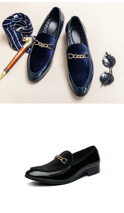 Zapatos Casuales de Cuero con Punta para Hombre - Image 28