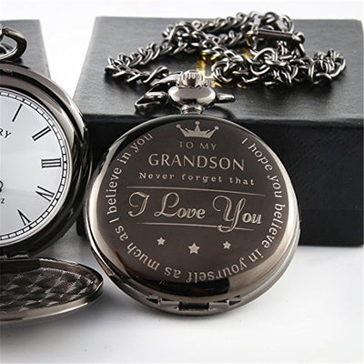 Reloj de Bolsillo Cuarzo con Grabado Láser Personalizado - Image 7