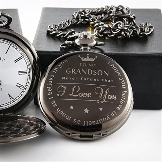 Reloj de Bolsillo Cuarzo con Grabado Láser Personalizado - Image 7