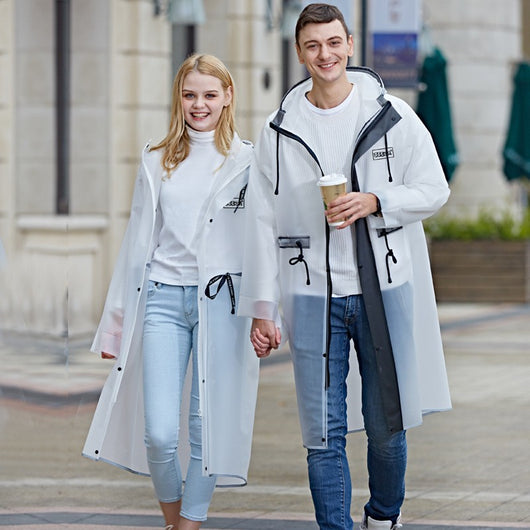 Poncho Impermeable TPU con Cierre - Protección Outdoor Todo Clima