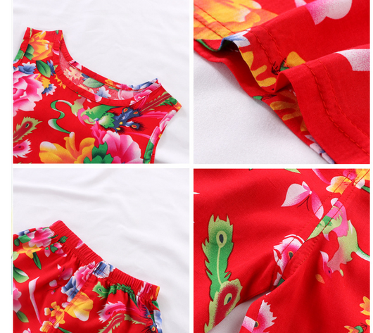 Chaleco Estampado de Algodón y Seda para Niños y Niñas - Verano Ligero - Image 12
