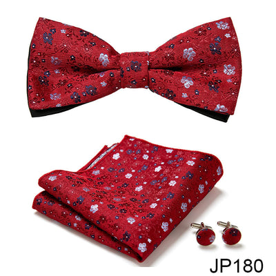 Traje Formal Elegante Coreano con Corbata de Moño - Image 20