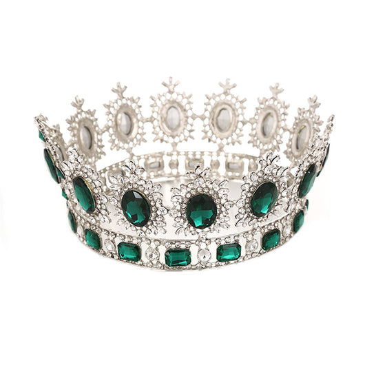 Corona Barroca Europea Nupcial - Accesorio de Tiara Princesa para Novia - Image 7