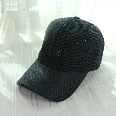 Gorra de Paja Transpirable Unisex con Visera - Mismo Tono para Él y Ella - Image 39