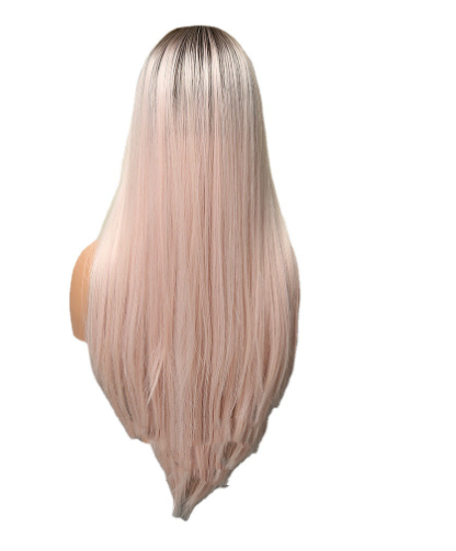 Peluca de Cabello Liso Degradado Resistente al Calor - Largo Medio - Image 9