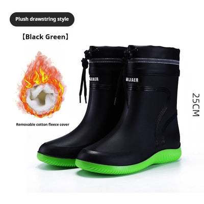 Botas Impermeables Acolchadas con Forro de Terciopelo para Hombre y Mujer - Image 14