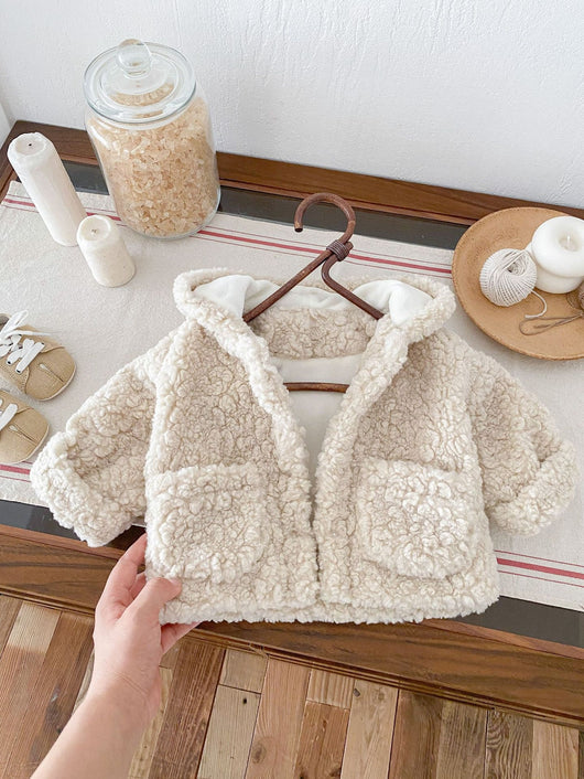 Abrigo Infantil con Orejas de Osito Acolchado y Cálido - Image 19