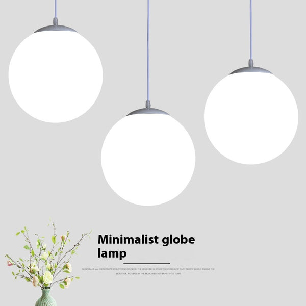 Lámpara de Techo Minimalista con Esfera Simple para Sala