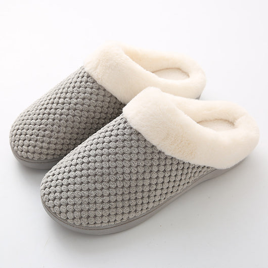 Pantuflas Cálidas de Alta Elasticidad Unisex con Suela de Esponja - Image 3