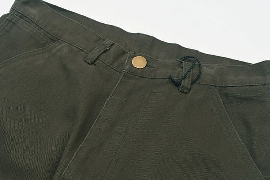 Shorts de Trabajo Vintage Lavado Multibolsillos - Image 13