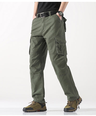 Pantalones Rectos para Hombre con Bolsillos Tridimensionales - Línea Outdoor Primavera - Image 4