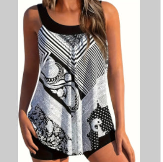 Traje de Baño Deportivo para Mujer con Diseño Conservador y Corte Moderno - Image 6