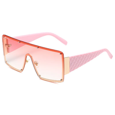 Gafas de Sol Cuadradas Oversized con Personalidad para Mujer - Image 5