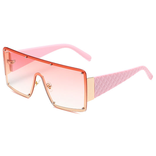 Gafas de Sol Cuadradas Oversized con Personalidad para Mujer - Image 5