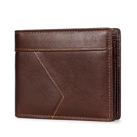 Cartera de Cuero Retro Antirrobo con Protección RFID para Hombre - Image 10