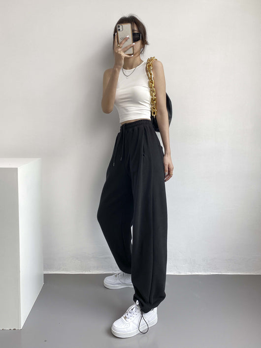 Pantalones Anchos de Cintura Ajustable con Faja Incorporada - Image 12
