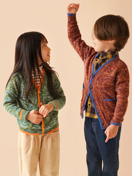 Cardigan Tejido Infantil con Estampa Floral - Abrigo Suéter para Niñas y Niños - Image 11