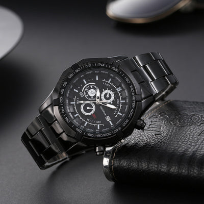 Reloj de Moda para Hombre con Correa de Acero