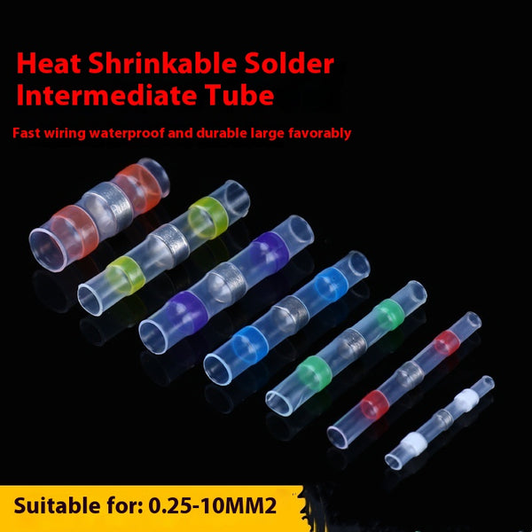 Terminal Termoencogible Impermeable sin Soldadura para Conexiones Rápidas