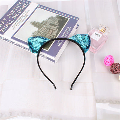 Diadema de Orejas de Gato Lentejuelas - Accesorios para el Cabello Infantiles - Image 28
