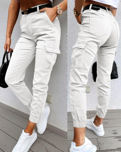 Pantalones de Trabajo Entallados para Mujer - Image 12
