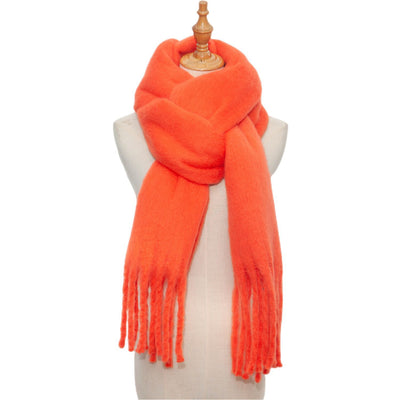 Bufanda Trenzada de Mohair Premium para Invierno - Suave y Abrigadora - Image 36