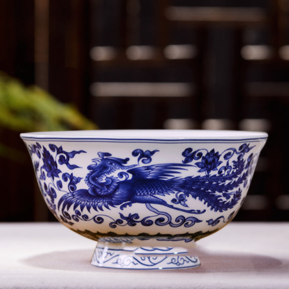Tazones de Fideos Cerámica Porcelana de Hueso Premium