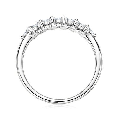 Anillo de Plata Esterlina S925 con Moissanita - Diseño Sofisticado - Image 20
