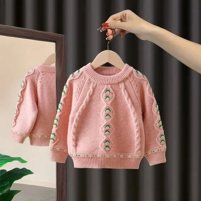 Suéter Tejido Fashionable para Niña - Image 11