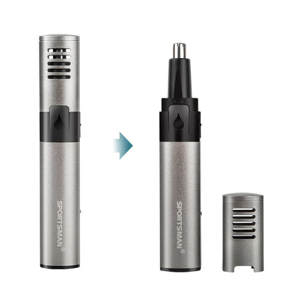 Recortador de Vello Nasal Recargable USB con Cuerpo de Aluminio - Image 4