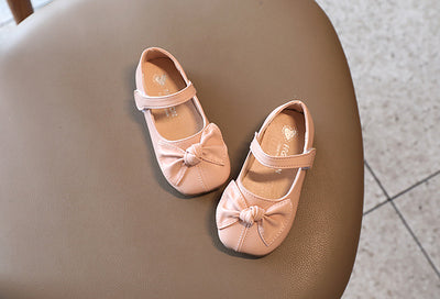 Zapatos de Cuero Infantiles Estilo Colegio Británico con Moño - Image 16